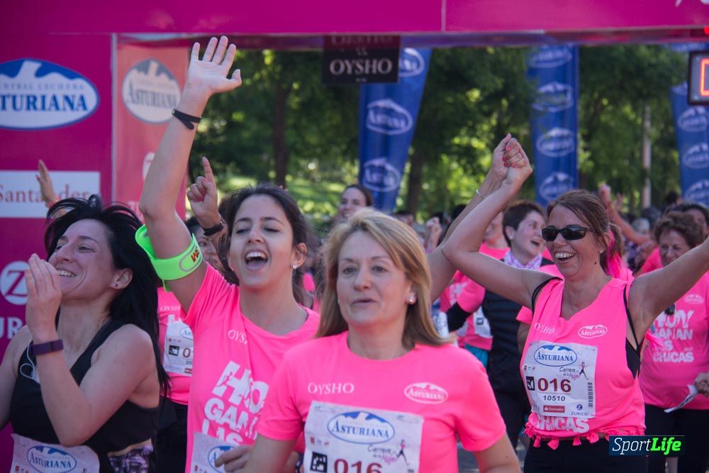 Carrera de la Mujer Madrid: arco derecho, del minuto 43 al 51