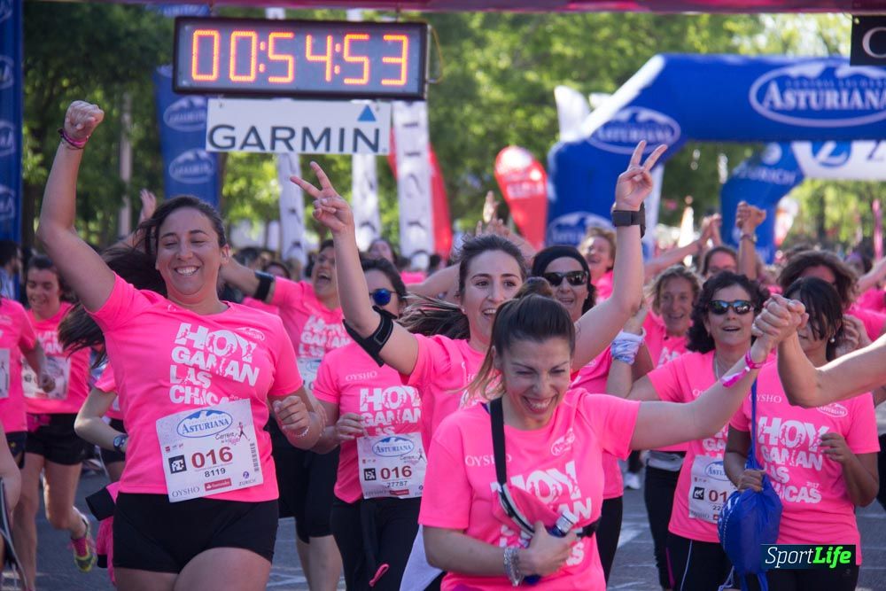 Carrera de la Mujer Madrid: arco derecho, del minuto 43 al 51