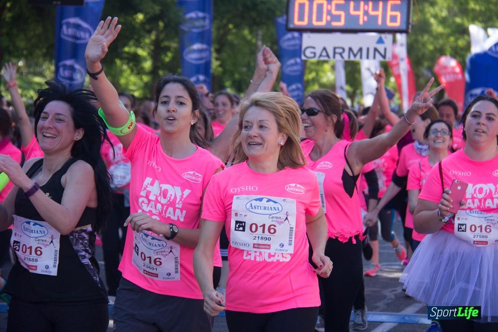Carrera de la Mujer Madrid: arco derecho, del minuto 43 al 51