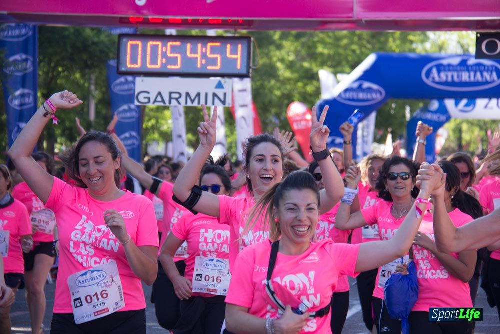 Carrera de la Mujer Madrid: arco derecho, del minuto 43 al 51