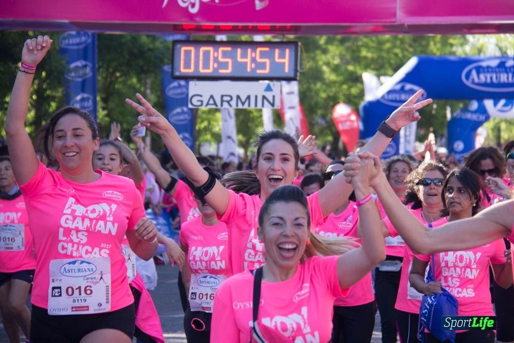 Carrera de la Mujer Madrid: arco derecho, del minuto 43 al 51