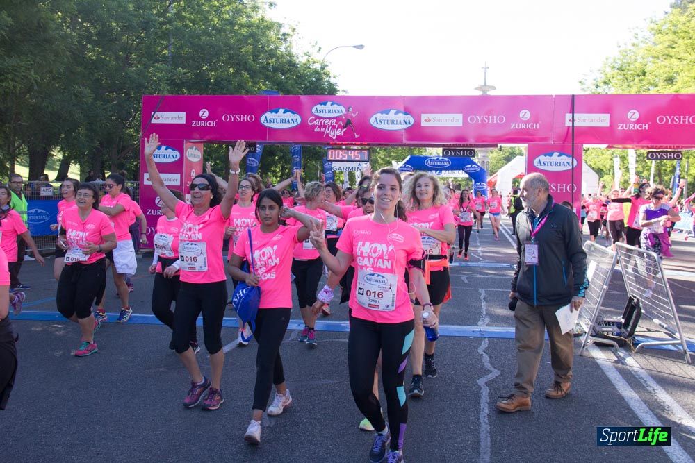 Carrera de la Mujer Madrid: arco derecho, del minuto 43 al 51