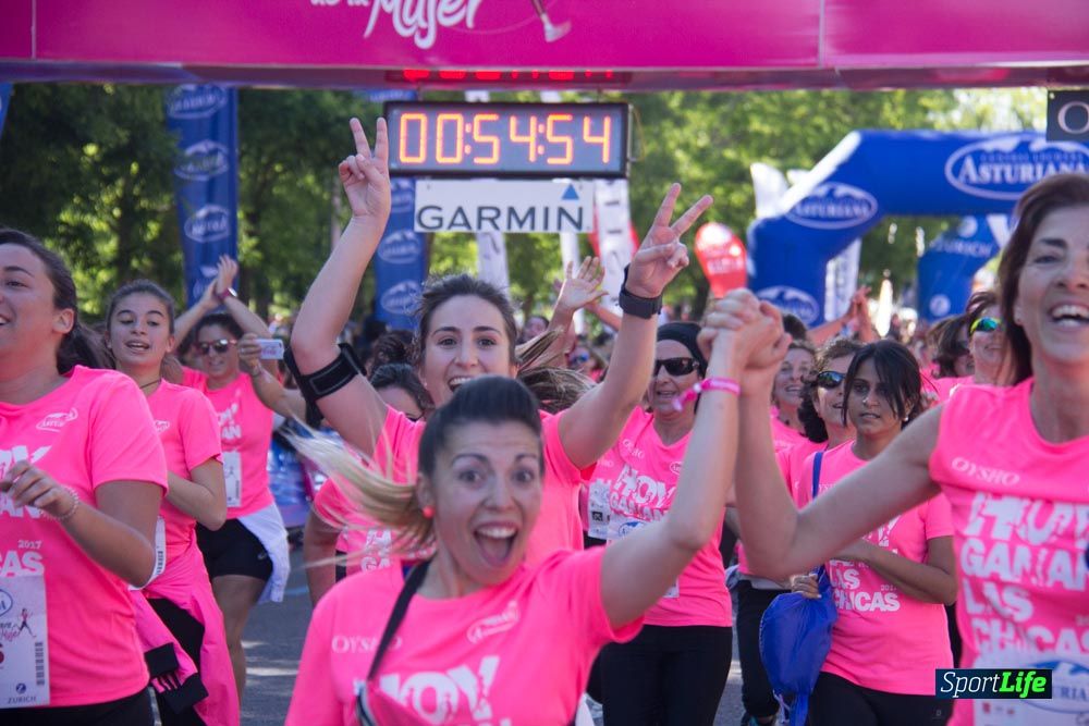 Carrera de la Mujer Madrid: arco derecho, del minuto 43 al 51