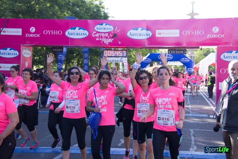 Carrera de la Mujer Madrid: arco derecho, del minuto 43 al 51