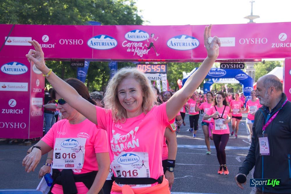 Carrera de la Mujer Madrid: arco derecho, del minuto 43 al 51