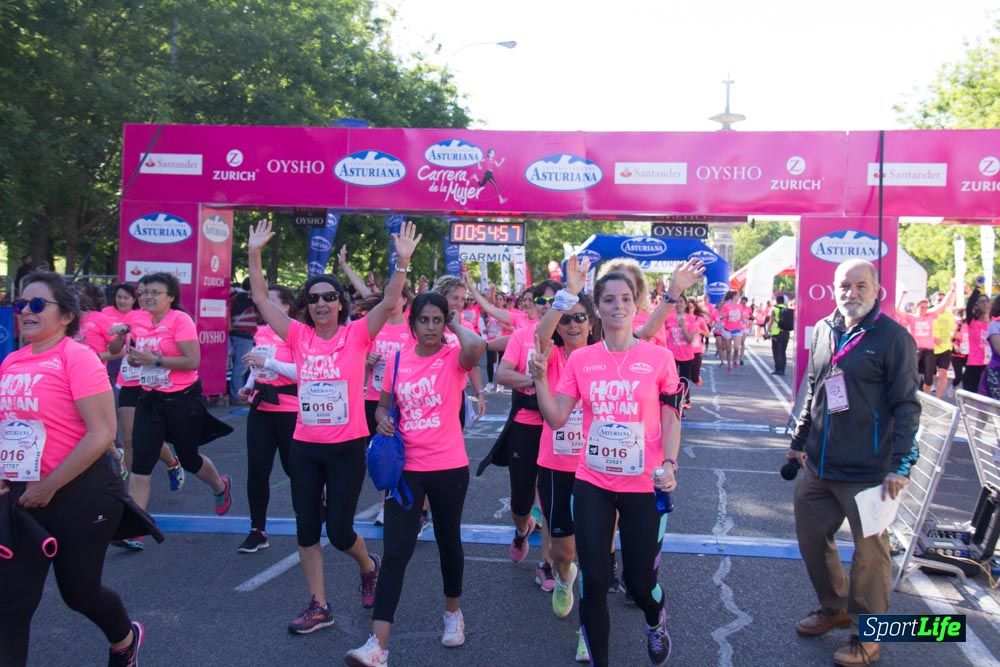 Carrera de la Mujer Madrid: arco derecho, del minuto 43 al 51
