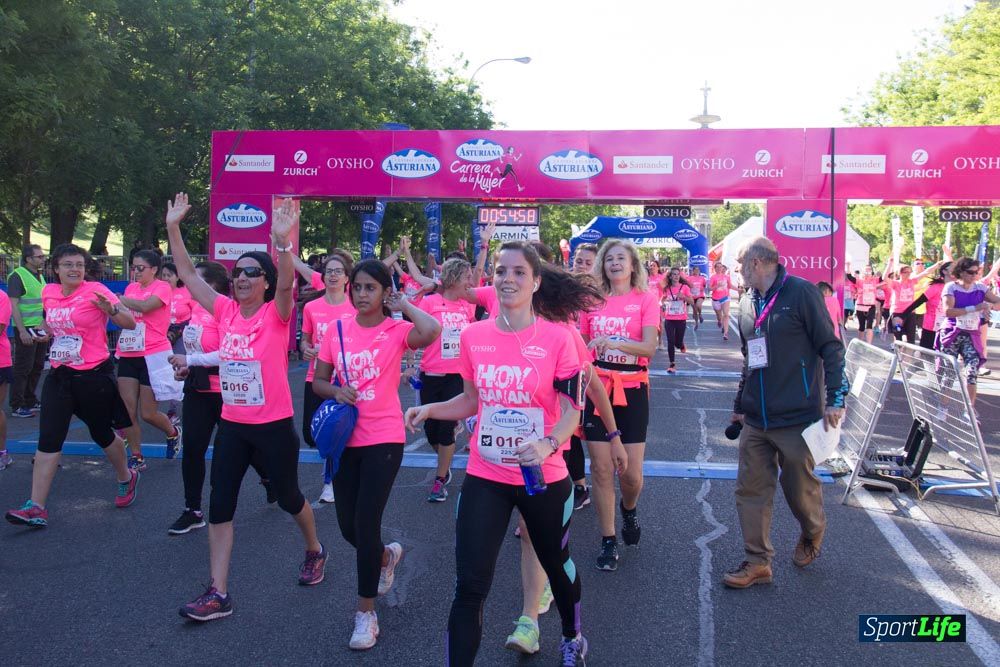 Carrera de la Mujer Madrid: arco derecho, del minuto 43 al 51