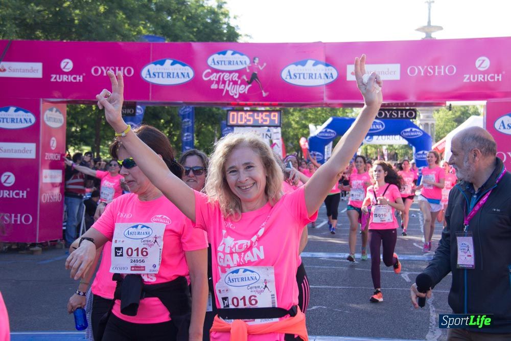 Carrera de la Mujer Madrid: arco derecho, del minuto 43 al 51