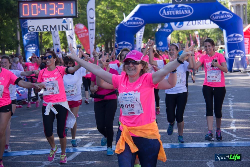 Carrera de la Mujer Madrid: arco derecho, del minuto 43 al 51