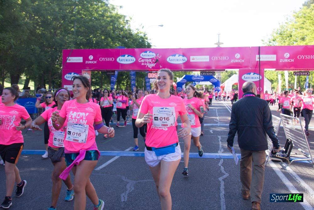 Carrera de la Mujer Madrid: arco derecho, del minuto 43 al 51