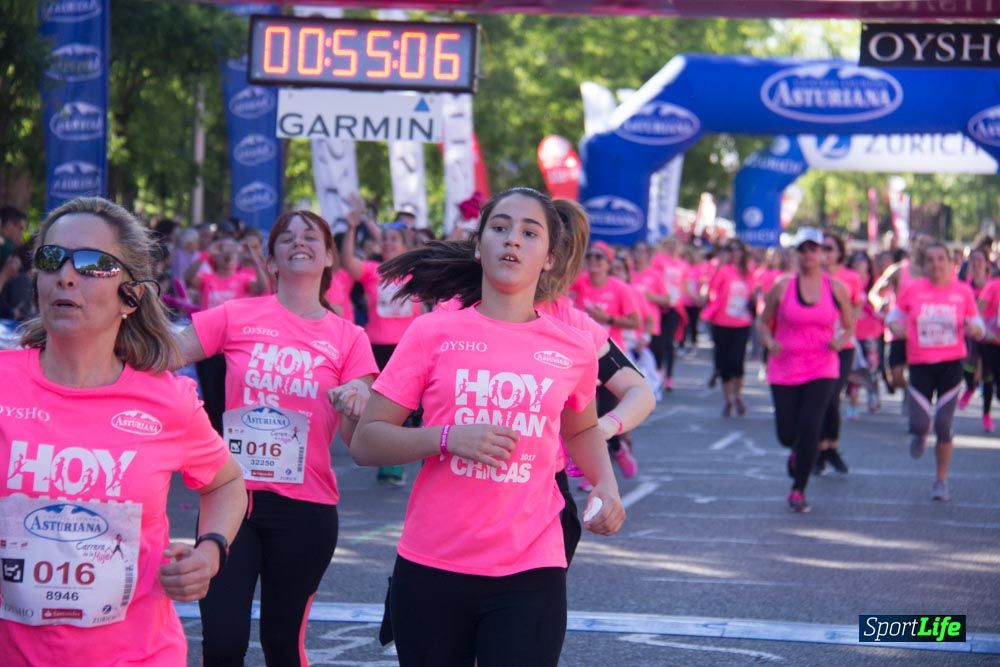 Carrera de la Mujer Madrid: arco derecho, del minuto 43 al 51
