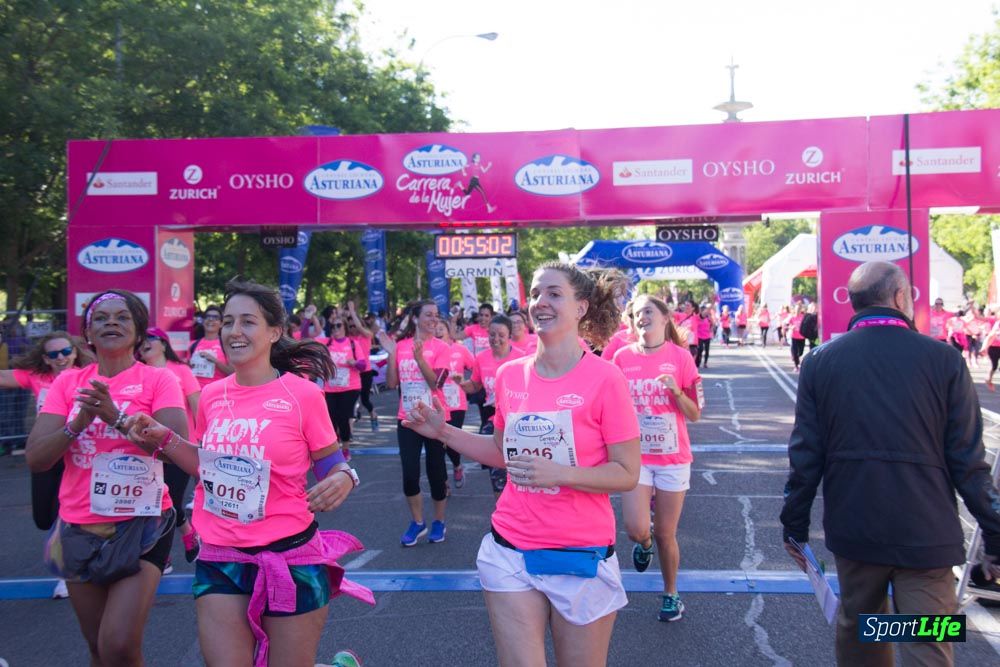 Carrera de la Mujer Madrid: arco derecho, del minuto 43 al 51