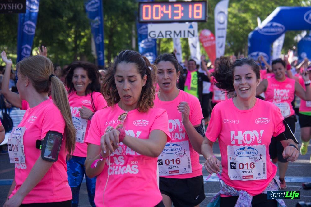 Carrera de la Mujer Madrid: arco derecho, del minuto 43 al 51