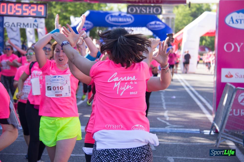 Carrera de la Mujer Madrid: arco derecho, del minuto 43 al 51