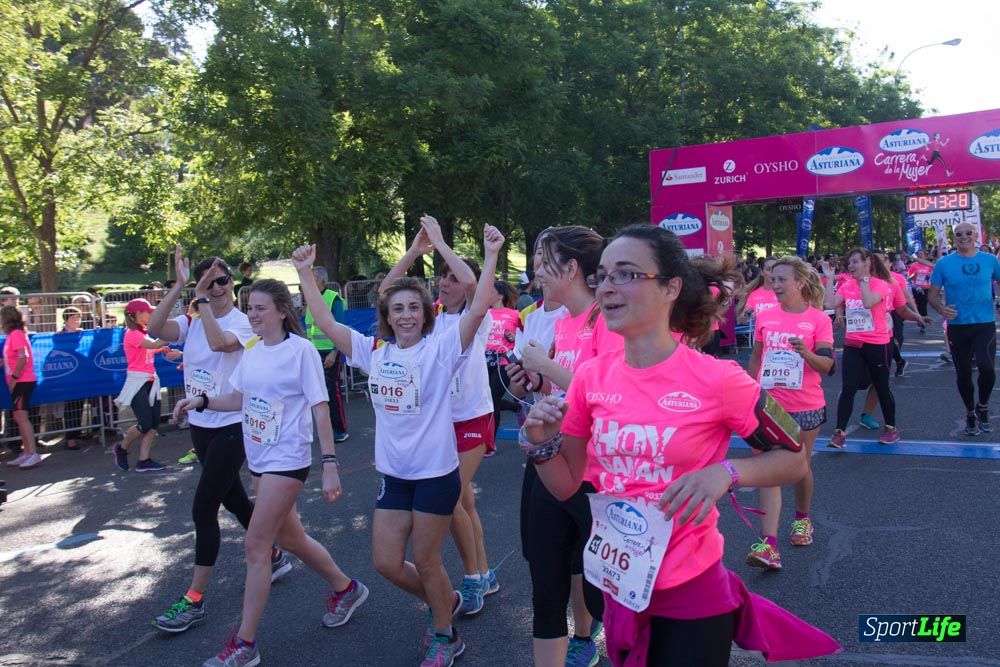 Carrera de la Mujer Madrid: arco derecho, del minuto 43 al 51