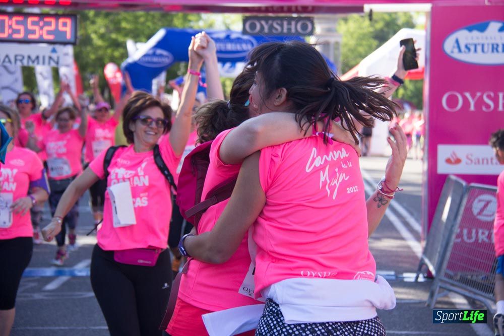 Carrera de la Mujer Madrid: arco derecho, del minuto 43 al 51