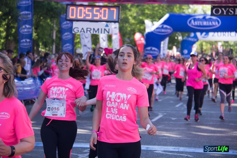 Carrera de la Mujer Madrid: arco derecho, del minuto 43 al 51