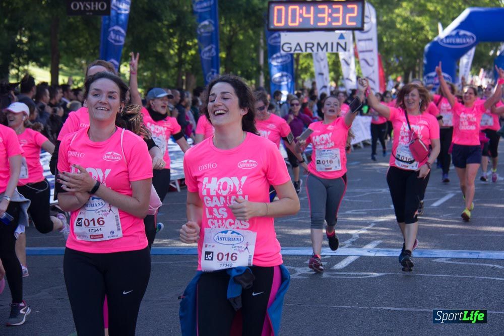 Carrera de la Mujer Madrid: arco derecho, del minuto 43 al 51