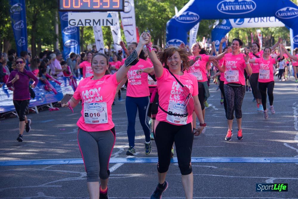 Carrera de la Mujer Madrid: arco derecho, del minuto 43 al 51