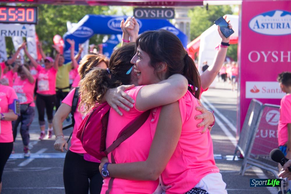 Carrera de la Mujer Madrid: arco derecho, del minuto 43 al 51