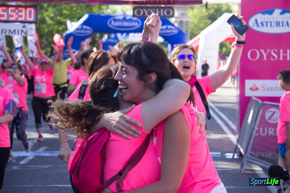 Carrera de la Mujer Madrid: arco derecho, del minuto 43 al 51