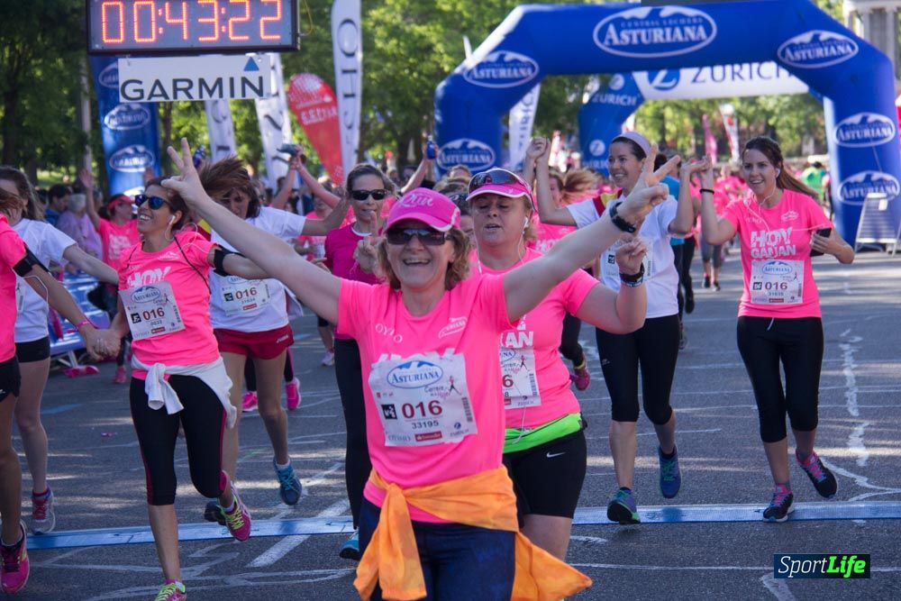 Carrera de la Mujer Madrid: arco derecho, del minuto 43 al 51