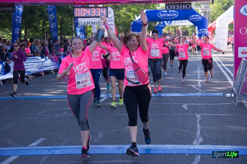 Carrera de la Mujer Madrid: arco derecho, del minuto 43 al 51