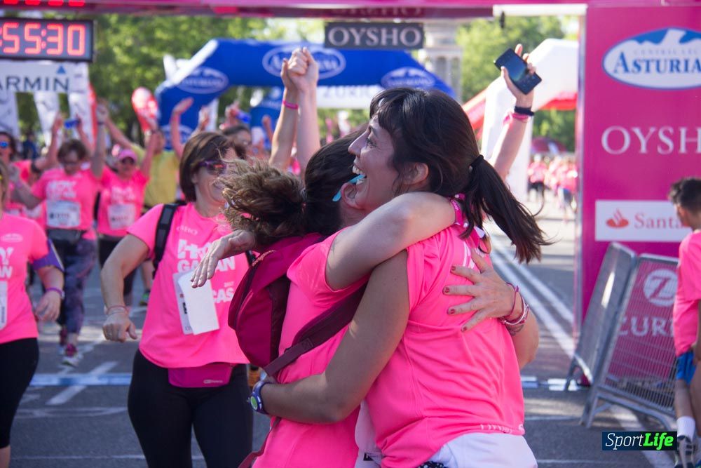 Carrera de la Mujer Madrid: arco derecho, del minuto 43 al 51