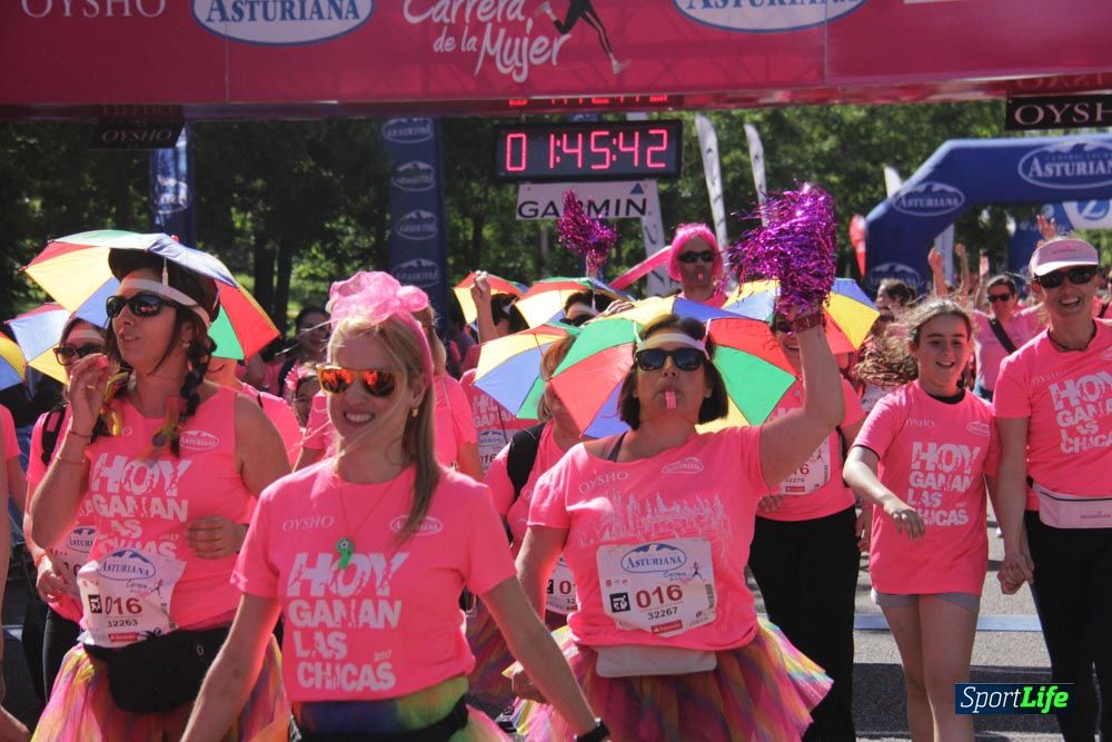 Carrera de la Mujer Madrid: arco derecho, desde 1h25' hasta 2h13'