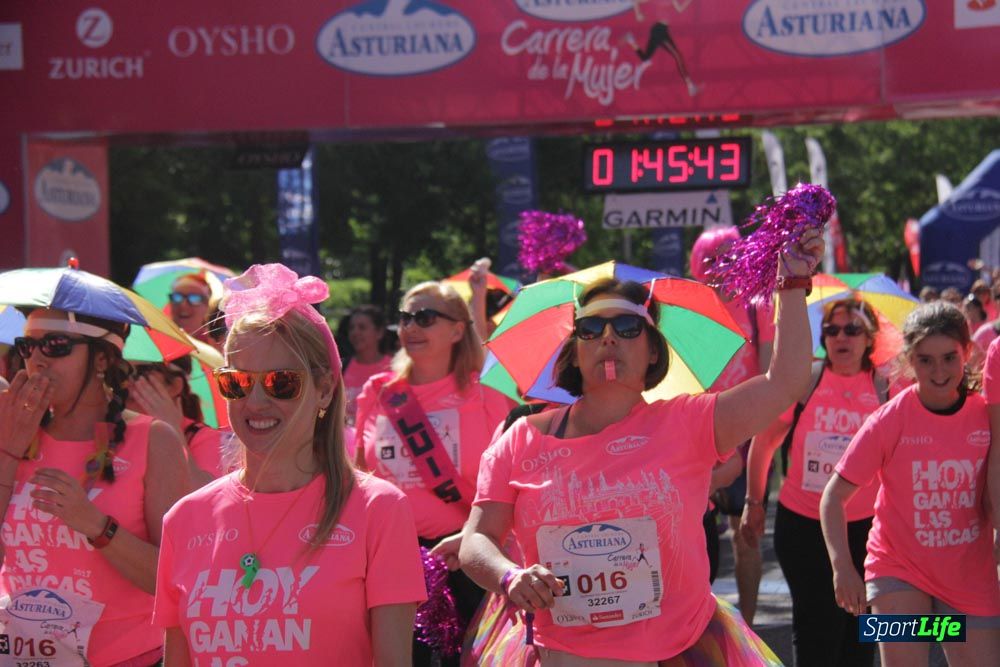 Carrera de la Mujer Madrid: arco derecho, desde 1h25' hasta 2h13'