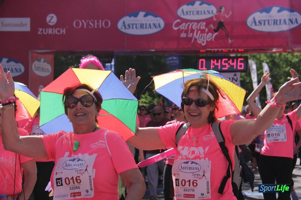 Carrera de la Mujer Madrid: arco derecho, desde 1h25' hasta 2h13'