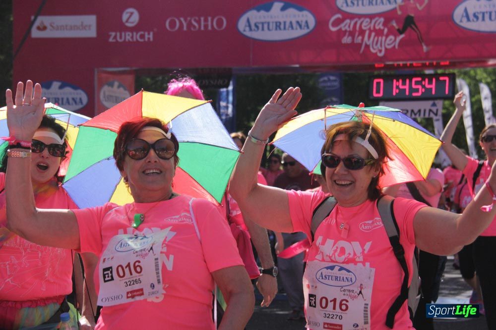 Carrera de la Mujer Madrid: arco derecho, desde 1h25' hasta 2h13'