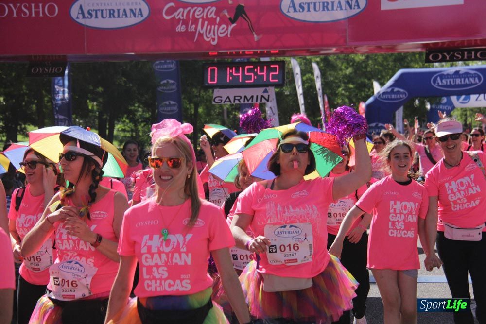 Carrera de la Mujer Madrid: arco derecho, desde 1h25' hasta 2h13'