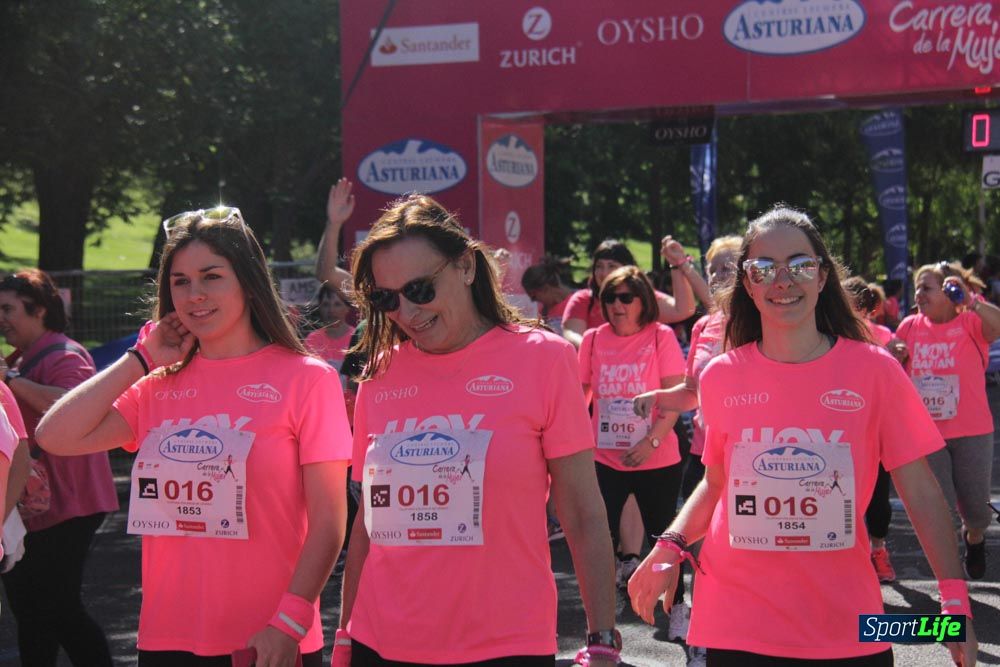Carrera de la Mujer Madrid: arco derecho, desde 1h25' hasta 2h13'