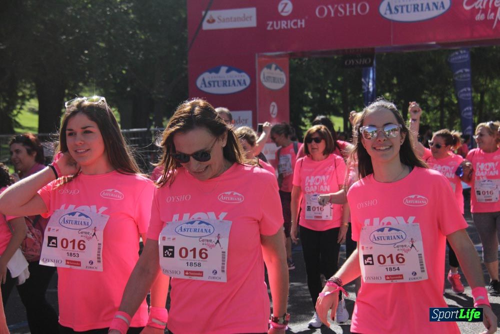 Carrera de la Mujer Madrid: arco derecho, desde 1h25' hasta 2h13'