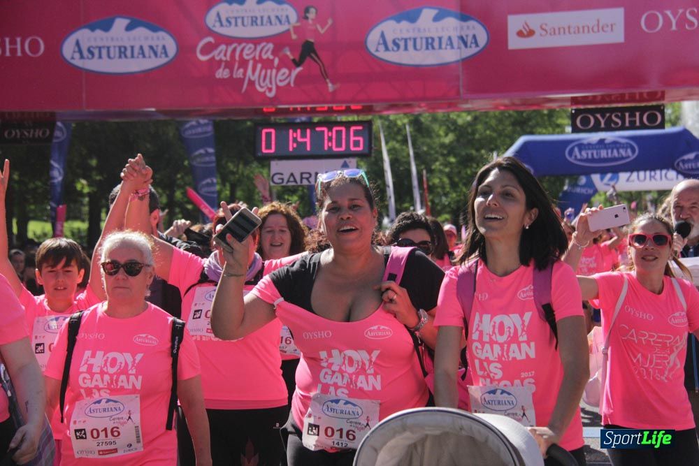 Carrera de la Mujer Madrid: arco derecho, desde 1h25' hasta 2h13'