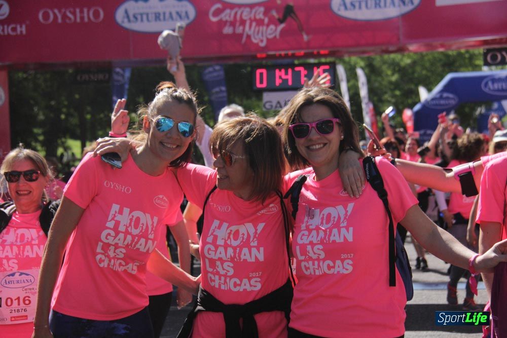 Carrera de la Mujer Madrid: arco derecho, desde 1h25' hasta 2h13'