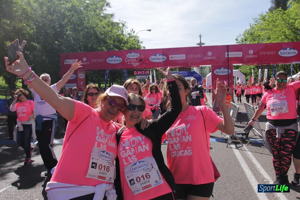 Carrera de la Mujer Madrid: arco derecho, desde 1h25' hasta 2h13'