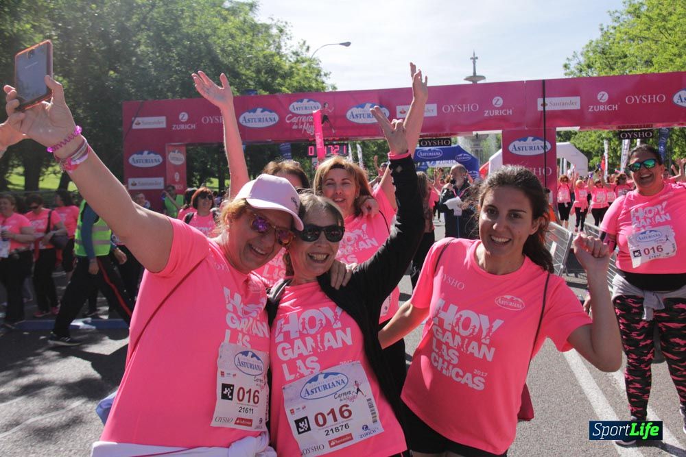 Carrera de la Mujer Madrid: arco derecho, desde 1h25' hasta 2h13'