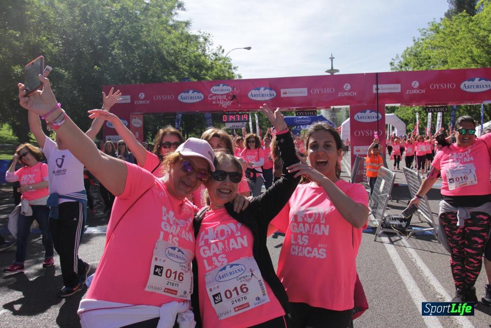 Carrera de la Mujer Madrid: arco derecho, desde 1h25' hasta 2h13'