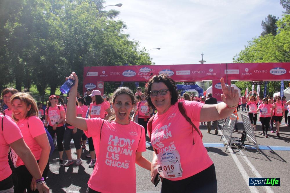 Carrera de la Mujer Madrid: arco derecho, desde 1h25' hasta 2h13'