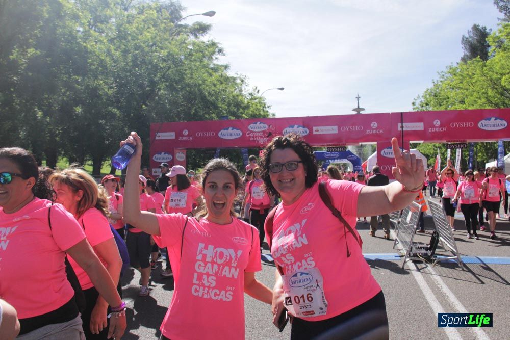 Carrera de la Mujer Madrid: arco derecho, desde 1h25' hasta 2h13'