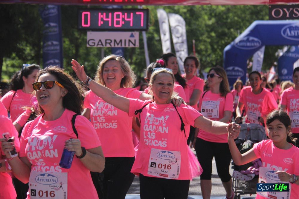 Carrera de la Mujer Madrid: arco derecho, desde 1h25' hasta 2h13'