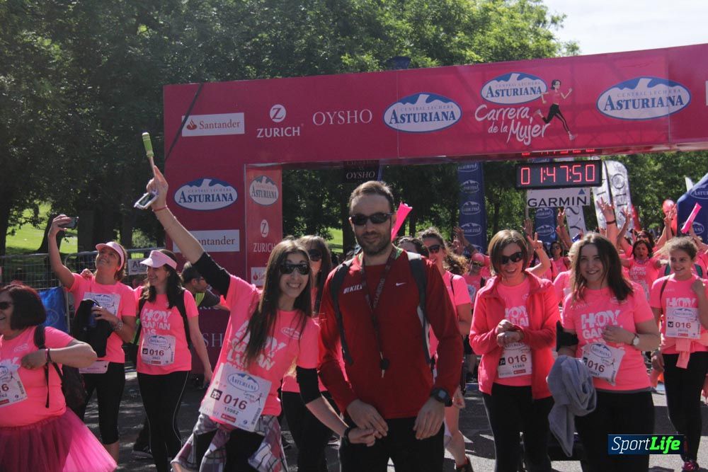 Carrera de la Mujer Madrid: arco derecho, desde 1h25' hasta 2h13'