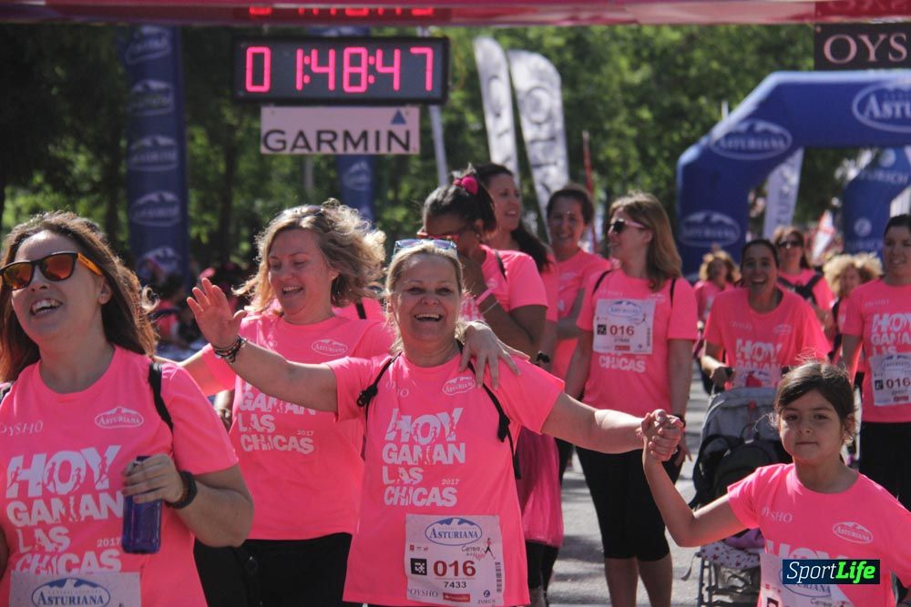 Carrera de la Mujer Madrid: arco derecho, desde 1h25' hasta 2h13'