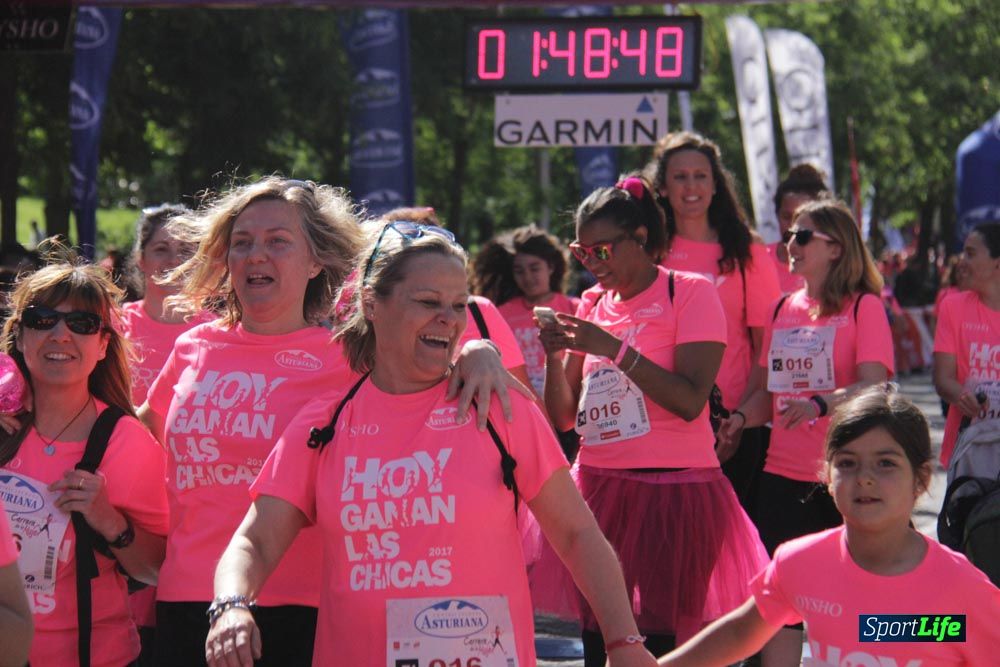 Carrera de la Mujer Madrid: arco derecho, desde 1h25' hasta 2h13'