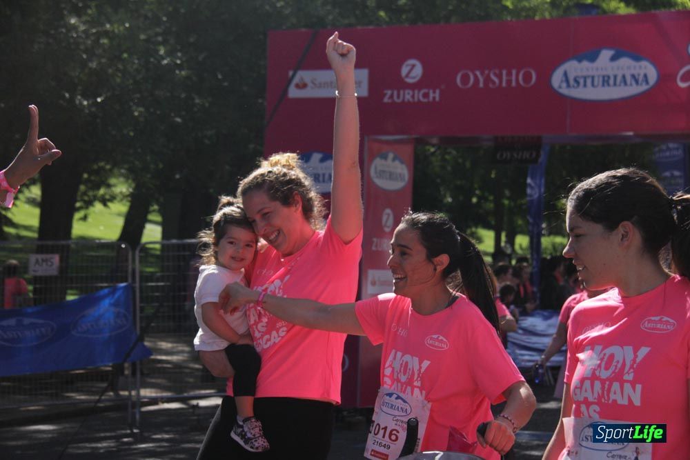 Carrera de la Mujer Madrid: arco derecho, desde 1h25' hasta 2h13'