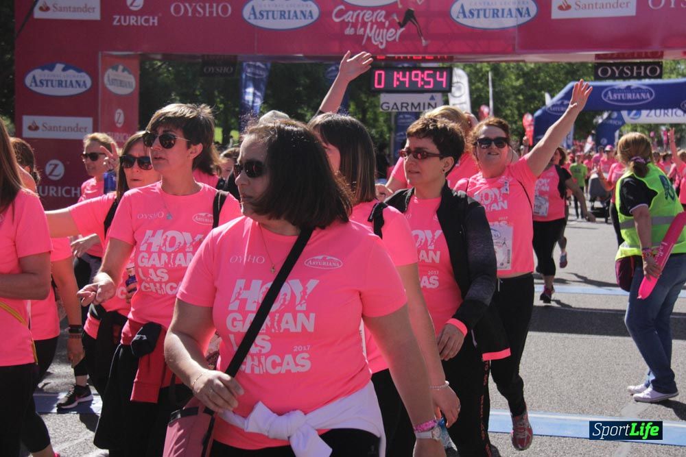 Carrera de la Mujer Madrid: arco derecho, desde 1h25' hasta 2h13'
