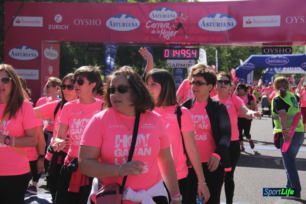 Carrera de la Mujer Madrid: arco derecho, desde 1h25' hasta 2h13'
