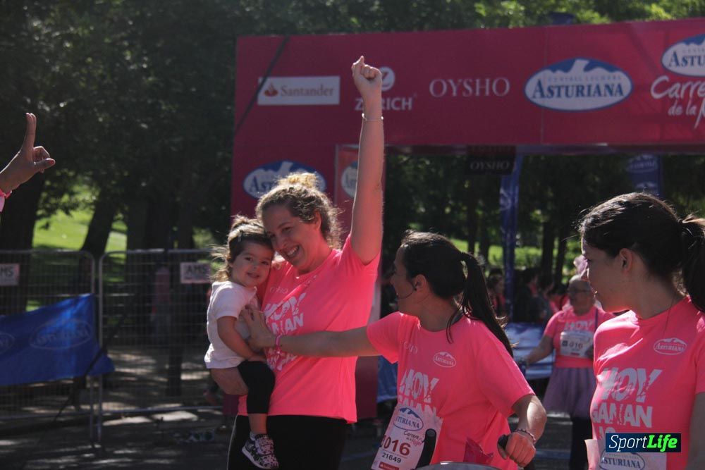 Carrera de la Mujer Madrid: arco derecho, desde 1h25' hasta 2h13'
